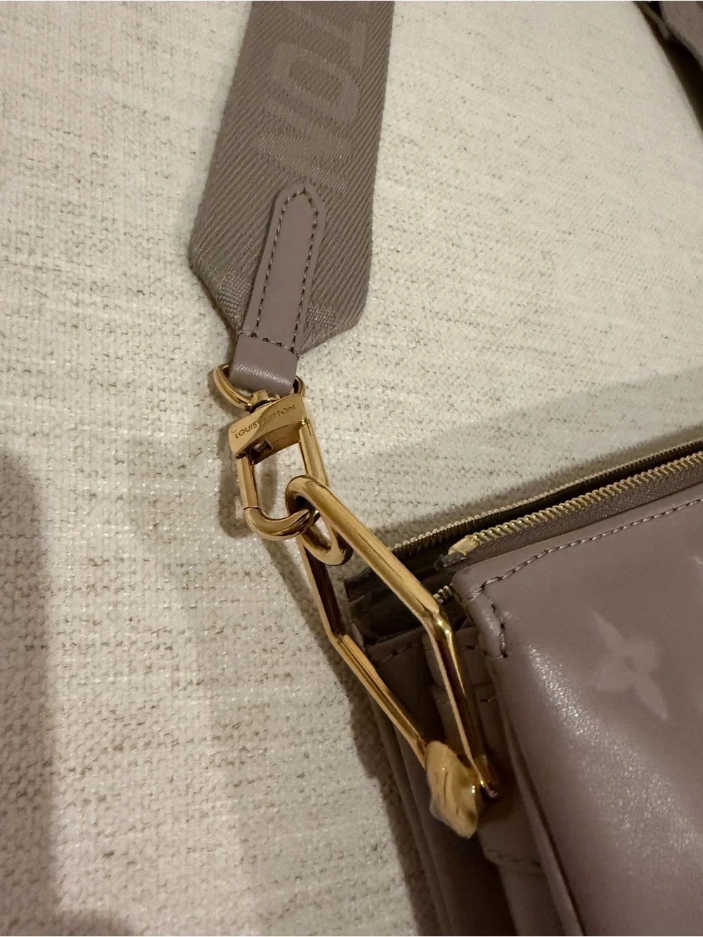 Louis Vuitton Coussin PM Taupe Monogram Lambskin Bag
